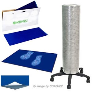 Anti-slip carpet at high absorption level - roll